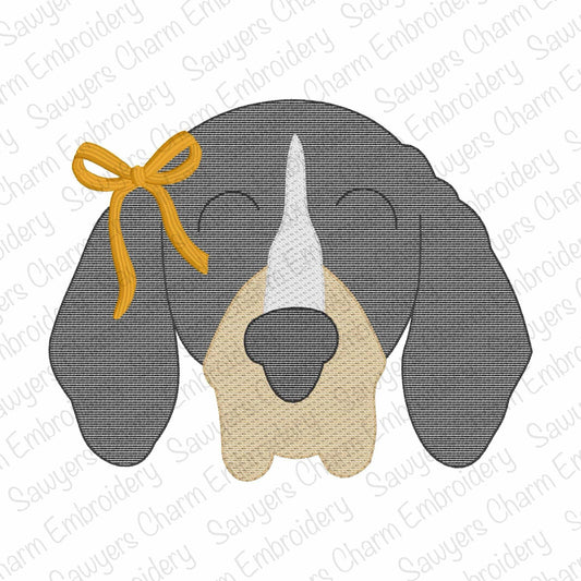 BUNDLE hound dog mascot sketch stitch, machine embroidery design, college, football, sports, university, animals, quick stitch