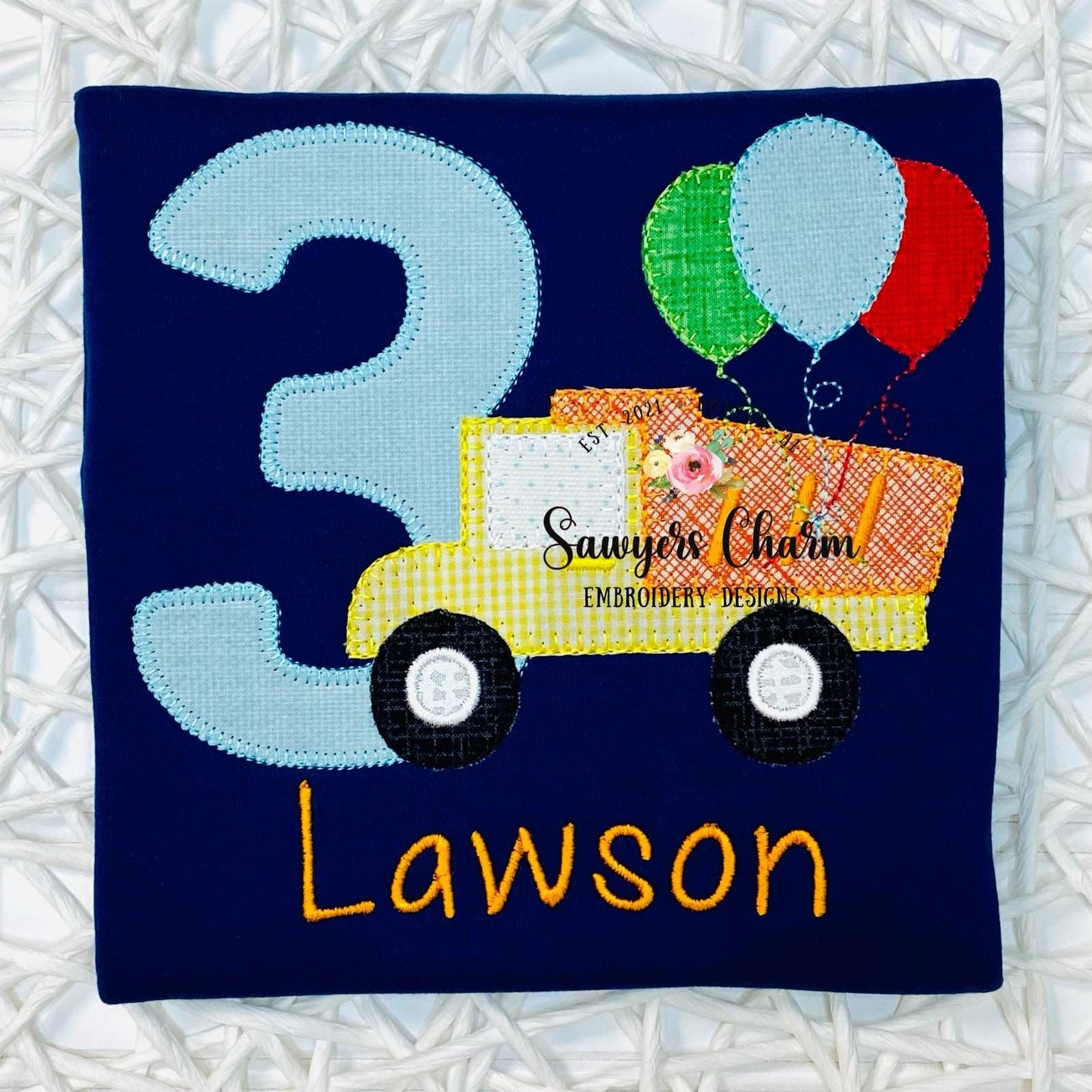 Balloons bundle blanket stitch birthday machine applique design embroidery file vintage stitch, bean stitch