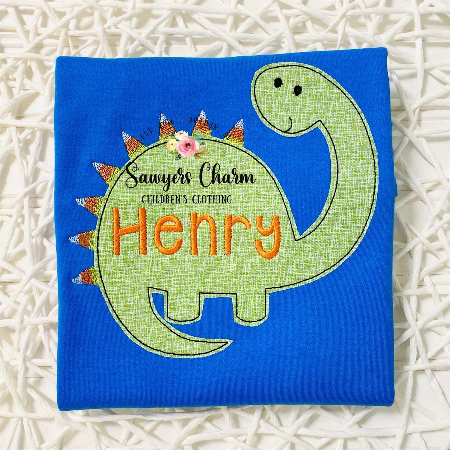 BUNDLE Candy corn dinosaur with and without bow zigzag AND bean stitch machine applique design embroidery file, halloween/fall