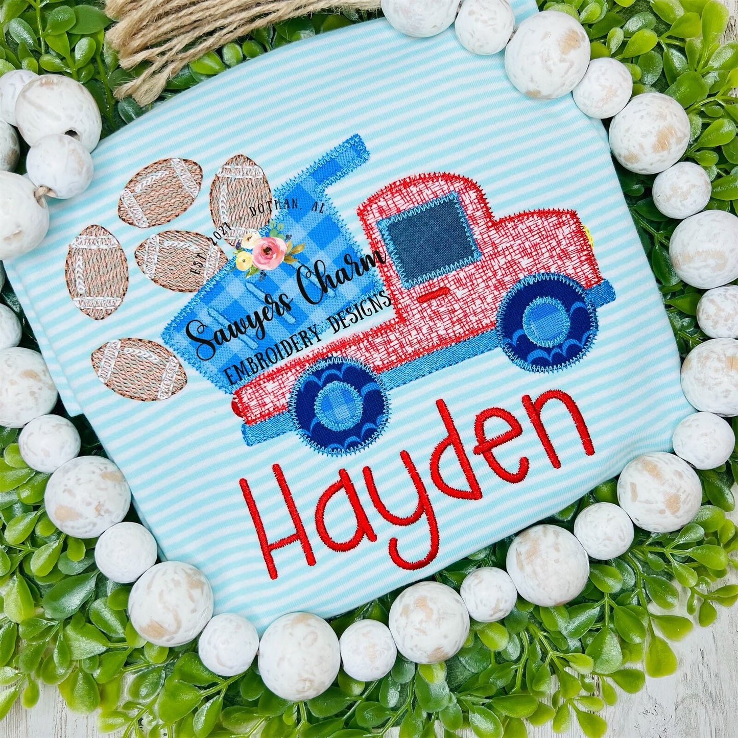 BUNDLE Sports dump truck zig zag machine applique design embroidery file, sketch stitch baseball/bat, football, soccer, tennis, basketball