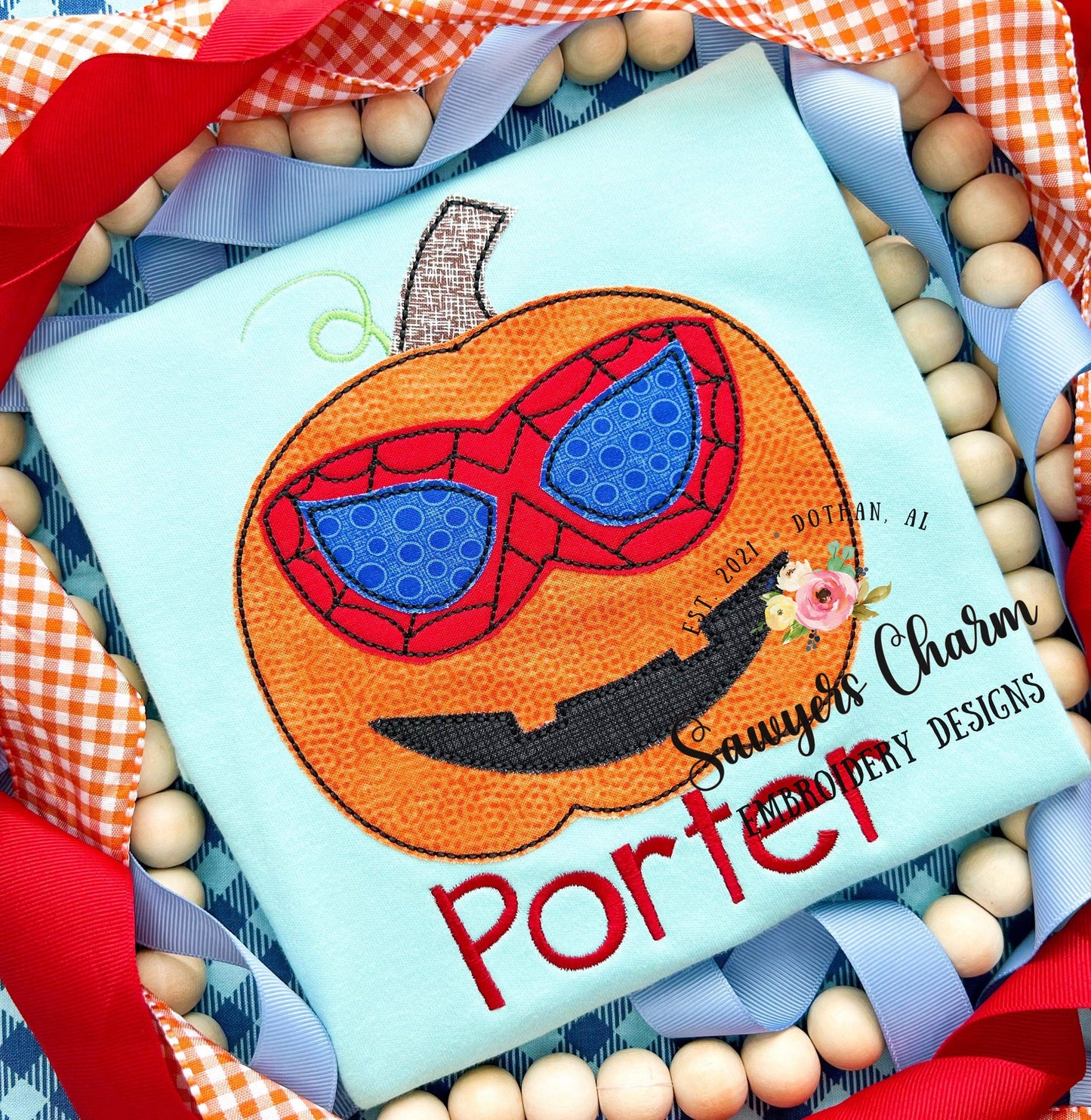 BUNDLE Superhero jackolantern pumpkin, bean stitch applique design file, fall halloween, spider, strong man, captain, ninja, bat hero, mask