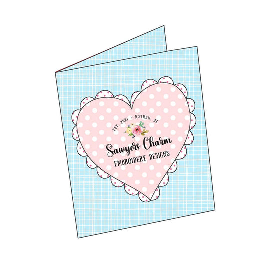 BUNDLE Valentine's Day card with scalloped heart & heart with arrow bean stitch machine applique embroidery design file, quick stitch, love