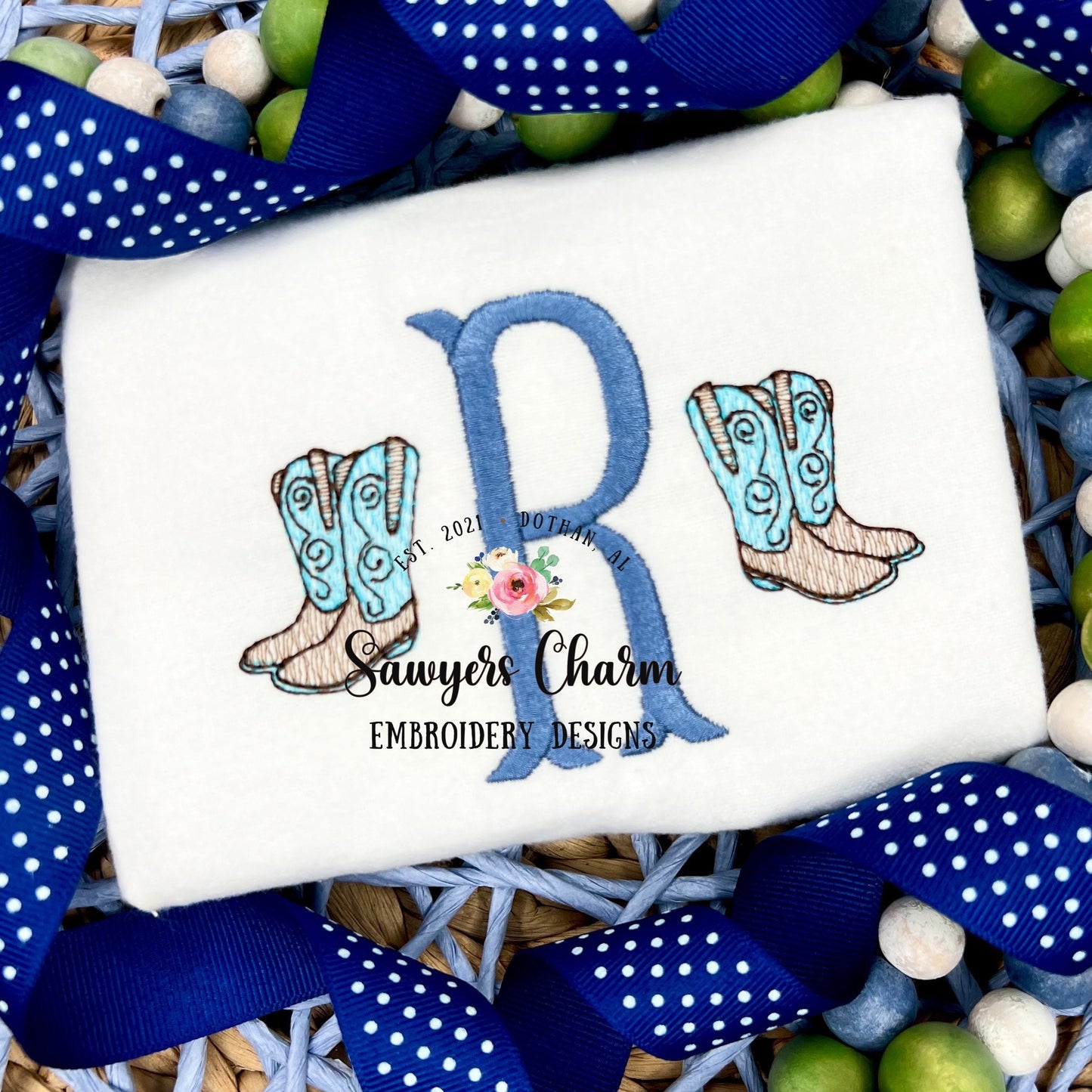 Build your own design Boots, hat, horseshoe, guitar sketch stitch machine embroidery design file, bean stitch, Nashville country music
