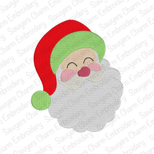 Mini fill Vintage Santa Claus, machine embroidery design file, perfect for monograms, quick stitch, Merry Christmas, happy holidays, ho ho