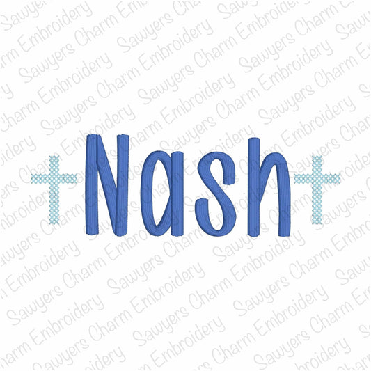 Cross-stitch MINI cross machine embroidery design, vintage stitch, Easter Sunday