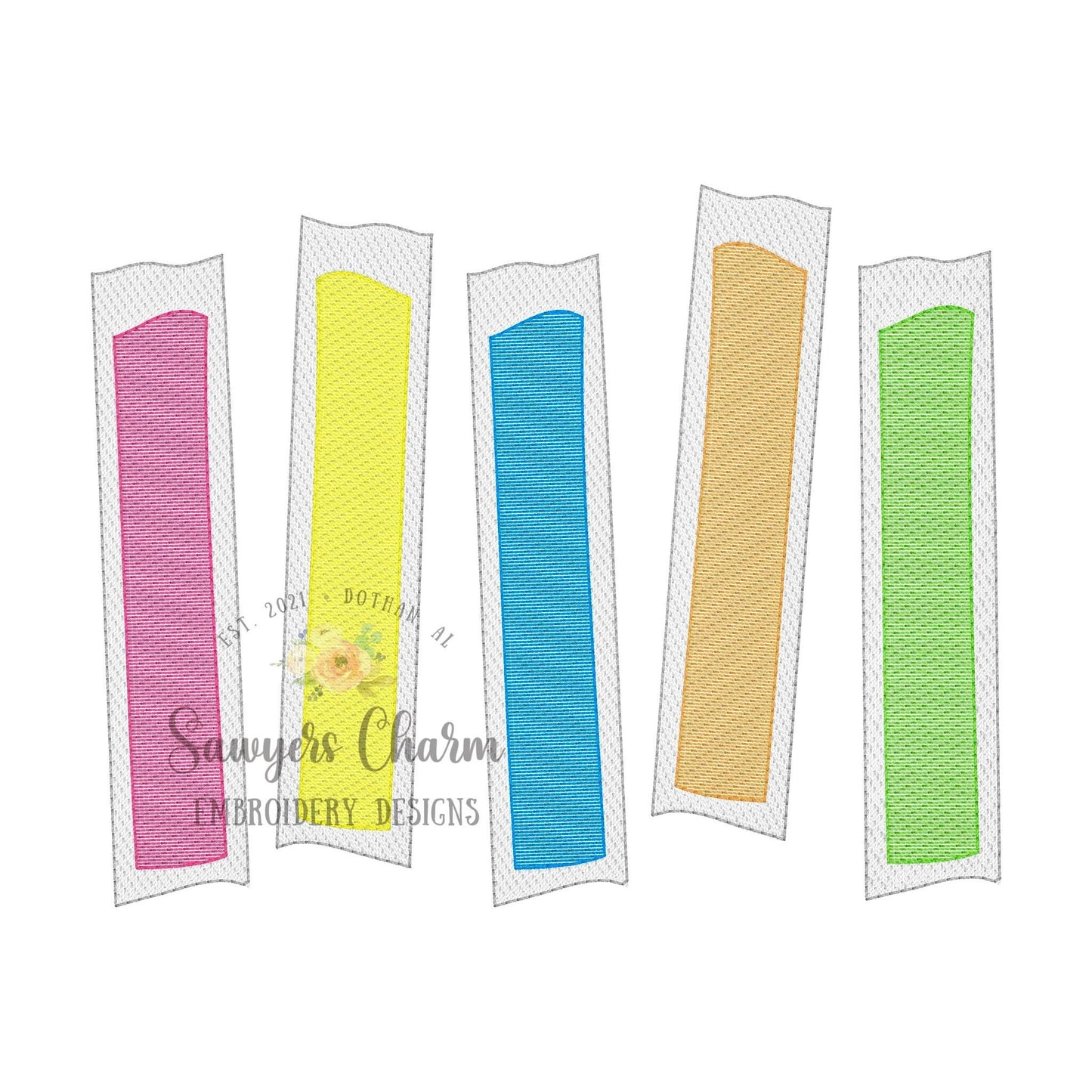 Freezer popsicles in a row light sketch stitch machine embroidery design file, summer, spring, snacks, ice cream, push up pops,